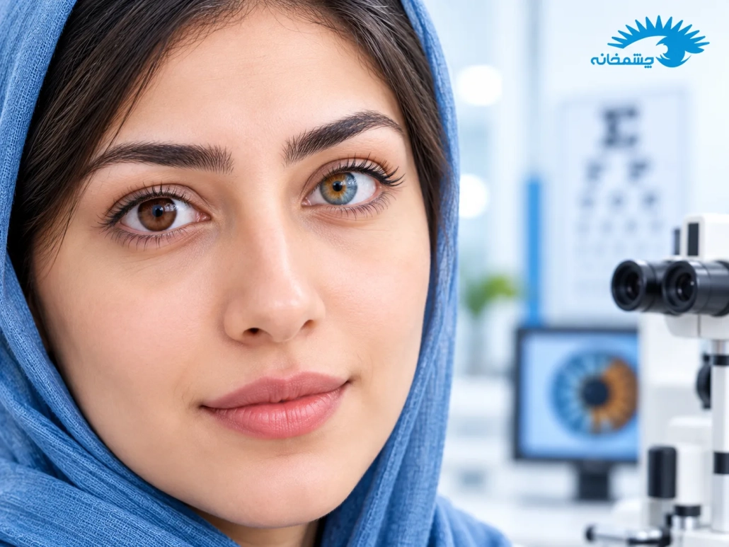 هتروکرومی یا تفاوت رنگ دو چشم در یک فرد
