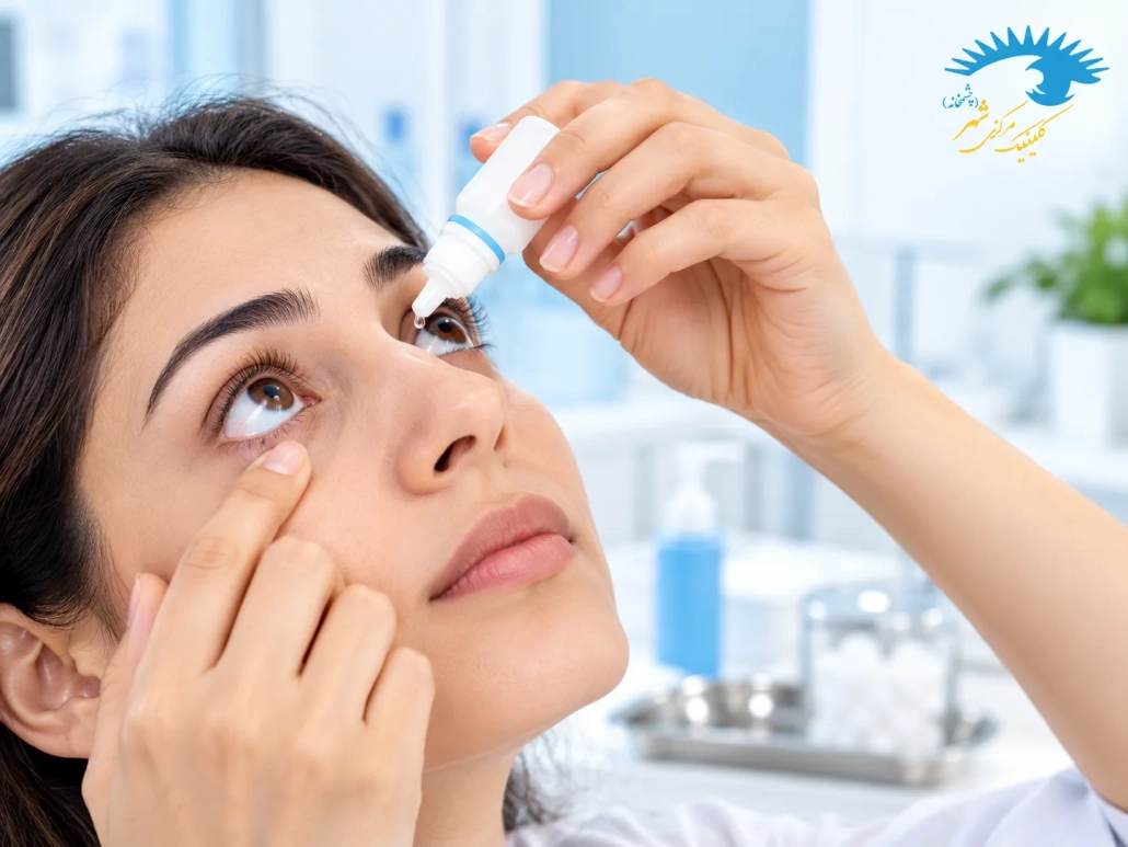 روش صحیح مصرف قطره چشم جنتامایسین و چکاندن قطره در چشم