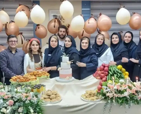 گرامیداشت روز پرستار با حضور پرسنل کلینیک مرکزی شهر گرامیداشت روز پرستار با حضور پرسنل کلینیک مرکزی شهر