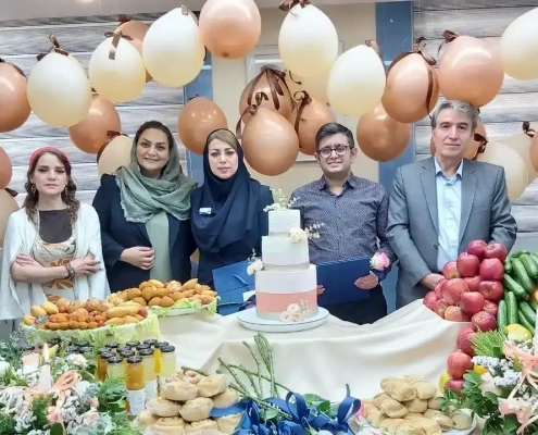 پرستاران کلینیک چشمخانه (مرکزی شهر) در مراسم روز پرستار پرستاران کلینیک چشمخانه (مرکزی شهر) در مراسم روز پرستار
