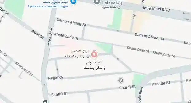 مشاهده موقعیت در نقشه گوگل مپ
